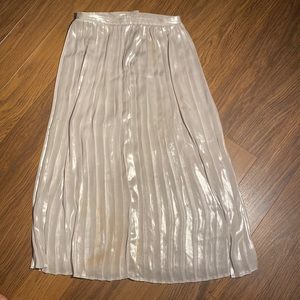 H&M S skirt silver